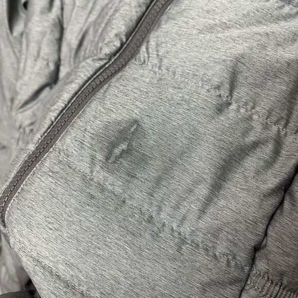 The North Face Gotham II Down Parka Jacket Women’s Size Small Grey Heather Zip - Picture 9 of 12